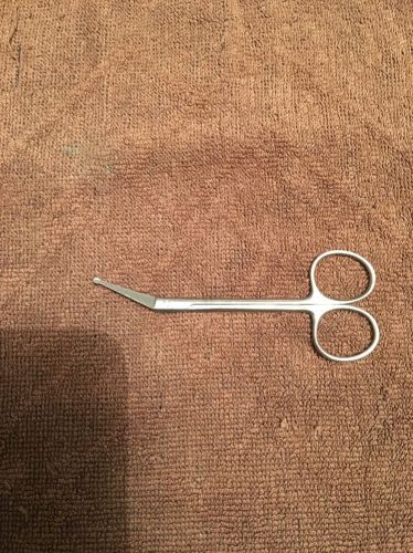 Miltex 5-310 ; Eye Scissors With Probe Points, 41/2&#034;(11.4cm),angled On Side