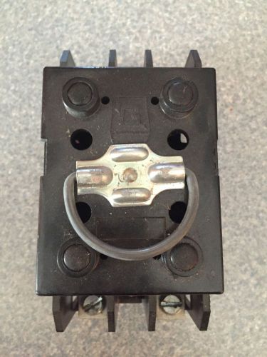 NEW GENERAL SWITCH 206 BASE FUSE BLOCK HOLDER 2 POLE 60 AMP PULL OUT G-44244 LUG