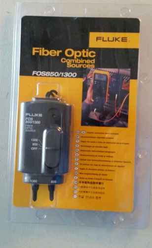 Fluke fiber optic combined sources fos850/1300 BRAND NEW MUST SEE