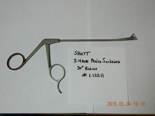 Shutt 1.12211 3.4mm 30 deg R Scissor