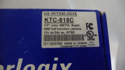 GE Interlogix KTC-810C Digital High Resolution Camera