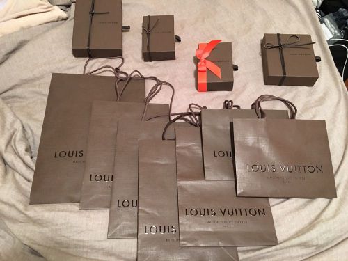 Louis Vuitton Shopping Bags and Gift Boxes