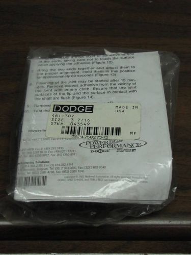 Dodge pillow block seal ring 46tt307 new 043549 3-7/16&#034; for sale
