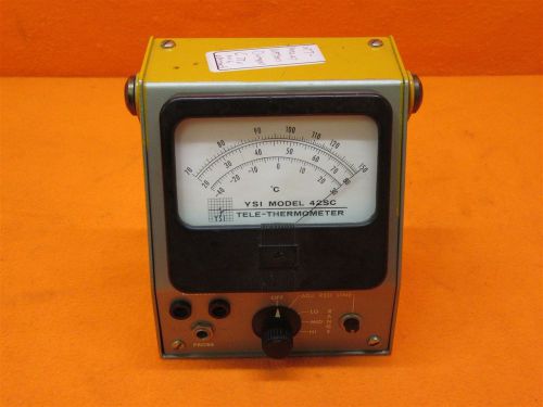 Yellow Springs Instruments 42SC Portable Hand Held Tele-Thermometer