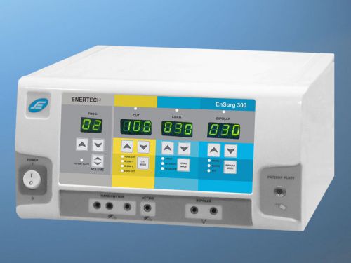 Electro Surgical Generator Model Ensurg- 300 is micro controller Machine JRT75@#