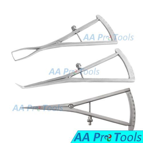 AA Pro: Castroviejo Ridge Mapping Calipers Ophthalmic Orthopedic 7&#034;