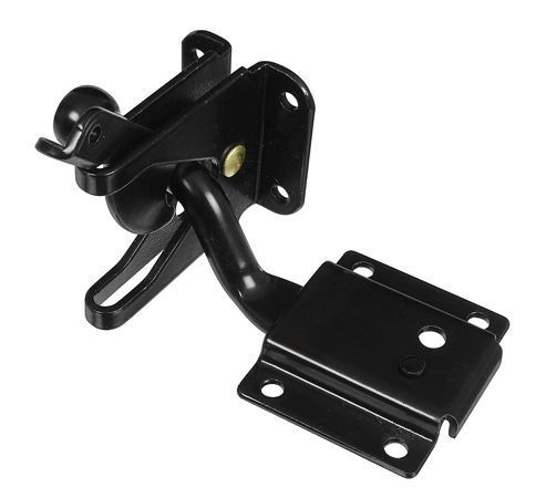 GATE LATCH,V21A 4&#034; ADJ SBLK