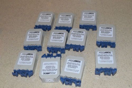 AXIOMATIC GLOBAL ELECTRONIC TSP-WG6-24VDC-10A-01 SURGE PROTECTORS - LOT OF 10