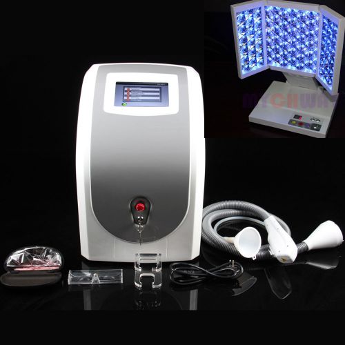 Ipl e-light radio frequency rf hair removal beauty spa machine free led 3 colors for sale