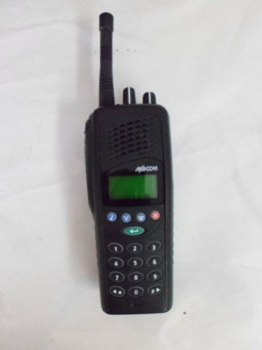 M/A-Com Panther 605P GP605STX Handheld Two-way Radio, Antenna, Battery