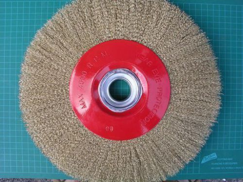 (2-pack)12&#034; wire wheel brush 300mm bench grinder wheels for sale