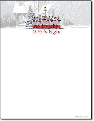 Great Papers! Christmas Stationery Singing Choir Holiday Laser and Inkjet