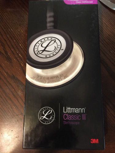 3m LITTMANN Classic III Stethoscope *PLUM* 27&#034; Littman NEW #5831