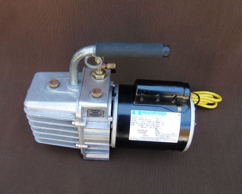 Jb industries dv-85n 3cfm 2 stage vacuum pump-1/2 hp motor for sale
