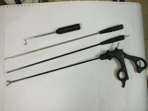 Laparoscopy  New 5 mm Clow Grasper, Hook and Knot pusher free Mochi