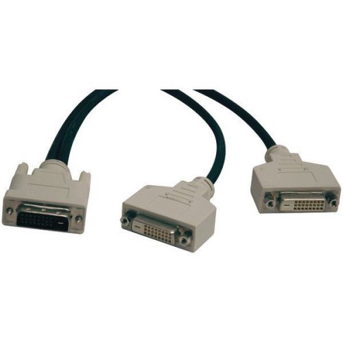 Tripp Lite P564-001 DVI-D Y Splitter Cable - 1ft