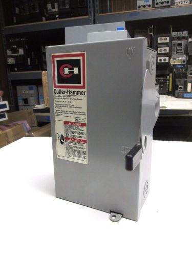 New .. cutler-hammer 30a, 240v general duty safety switch cat# dg221ngb .. us-18 for sale