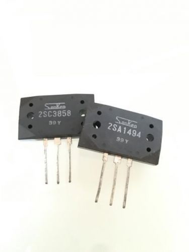 10pairs(20pcs) 2SA1494 &amp; 2SC3858 SANKEN Transistor A1494 &amp; C3858