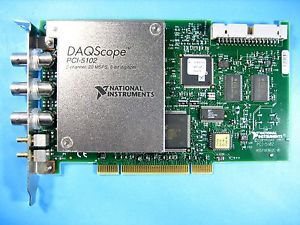 National Instruments  -  NI PCI-5102  -   2-Channel 20 MSPS  -  8 Bit Digitizer