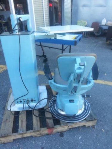 VINTAGE HYDRAULIC WORKING RITTER DENTIST EYE DOCTOR TATTOO PIERCING BARBAR CHAIR
