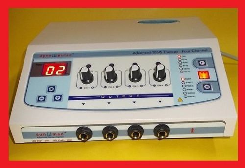 Pulse massage therapy, 4 ch electrotherapy machine pain rest dyno pulse sx51 for sale