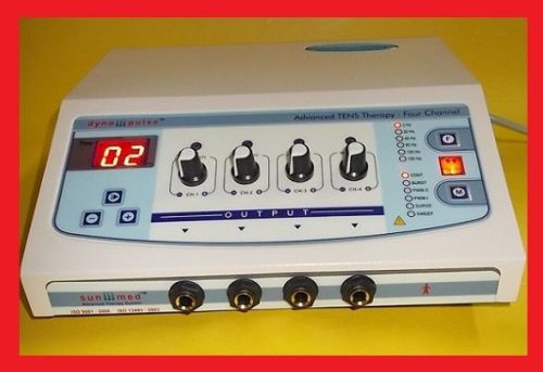Pulse Massage Therapy, 4 Ch Electrotherapy Machine Pain Rest Dyno pulse SX51