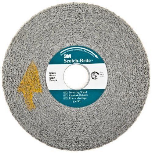 3M XL-WL Scotch-Brite(TM) EXL Deburring Wheel, Aluminum Oxide, 6000 rpm, 6