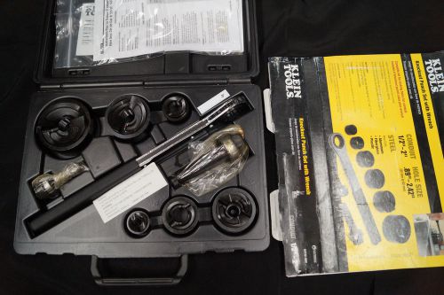 Klein tools knockout punch set with wrench