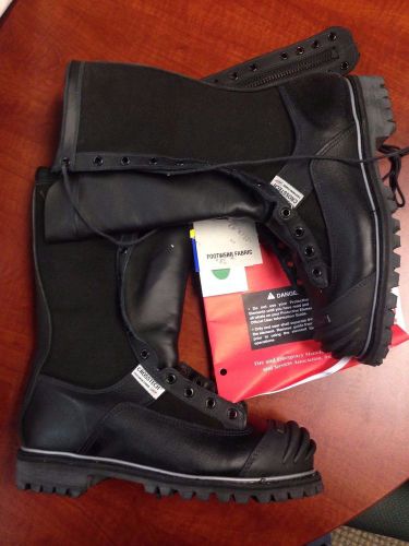 Pro warrington boots pro series model 3006- 10&#034; tri-certified leather for sale