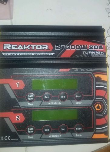 TURNIGY REAKTOR 2X300W 20A BALANCE CHARGER/DISCHARGER