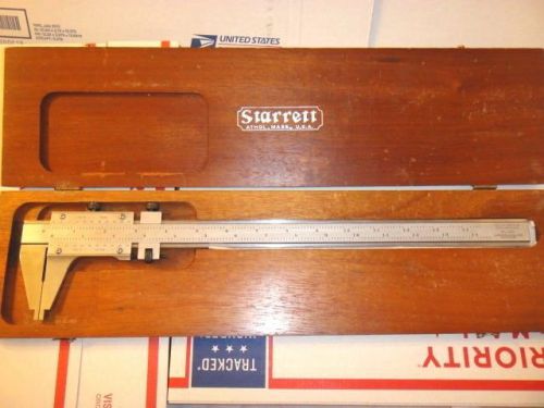 Starrett  123  -  14&#034; master vernier calipers inside outside  ( ( used ) ) for sale