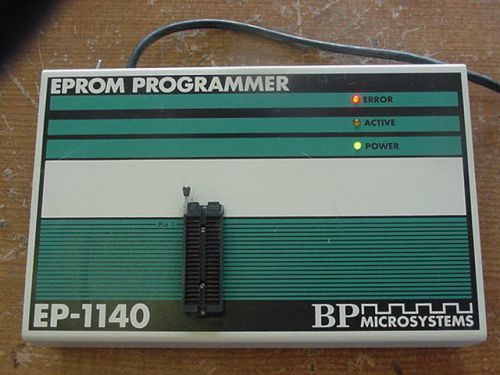 REALLY NICE LIGHTS UP FINE // BP MICROSYSTEMS EP-1140 EPROM PROGRAMMER UNIT !!!