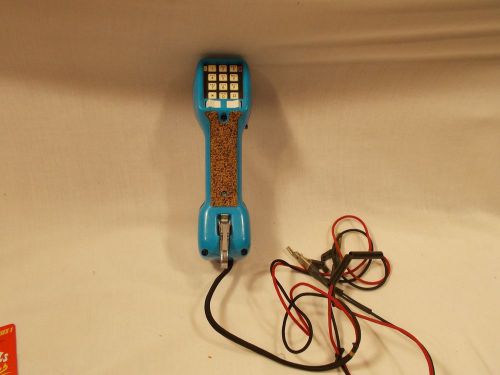 TS21 Test Set - Phone Line Tester Blue Push Button Key Pad