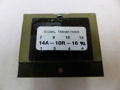 Signal transformer  14a-10r-16   8vac/15vac out   new for sale