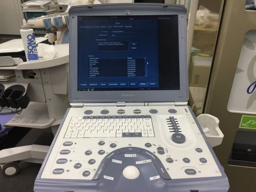 GE VIVID I CARDIAC ULTRASOUND Linear 12L-Rs And Sector 7s And Sector 3 s Rs Nice