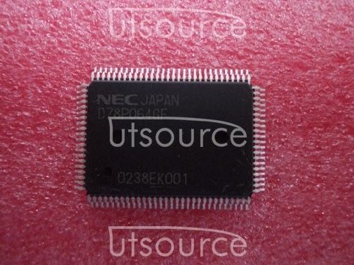 5PCS D78P064GF  Encapsulation:QFP,MICROCONTROLLER,8-BIT,UPD78K0