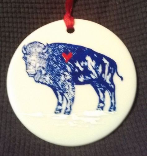 PREDMORE CREATIONS designed Ornament Buffalo NY Logo NEW