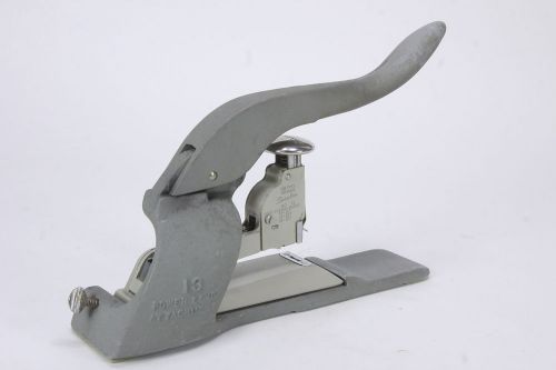 Swingline no 13 heavy duty stapler w/ 13 power lever attachment for sale