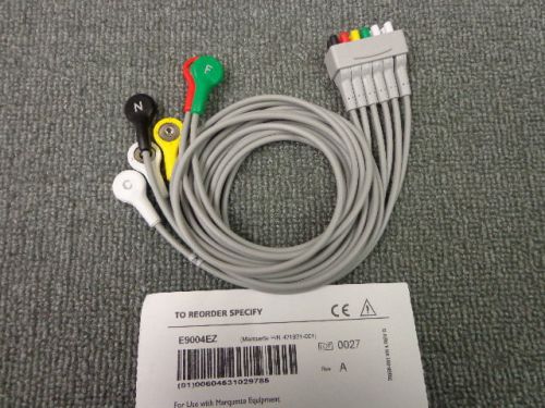 GE patients cable multi-link international 6 wire-snap- new