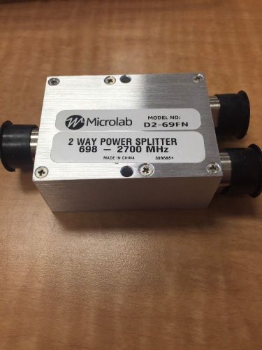 Microlab D2-69FN  2 Way Power Splitter 698-2700 MHz