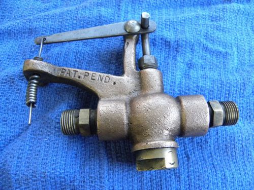 Vintage Gas Engine Brass Fuel Pump