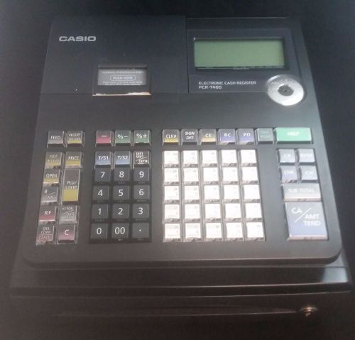 Casio PCR T48S MGR &amp; OP Keys Power Cord Fully Functional Cash Register POS