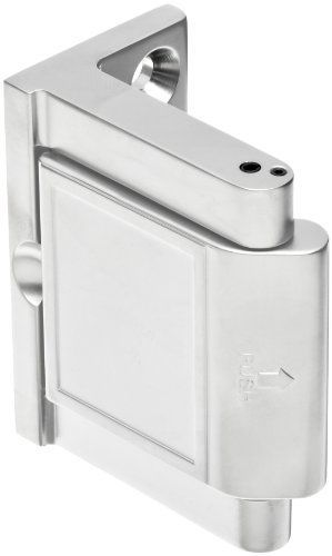 Pemko Privacy Door Latch, Polished Chrome finish, 1-1/2&#034; x 2-3/4&#034; Width, 2-3/16&#034;