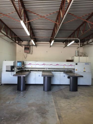 2002 homag optimat chf 320 cnc panel saw with cut right and zebra label printer for sale