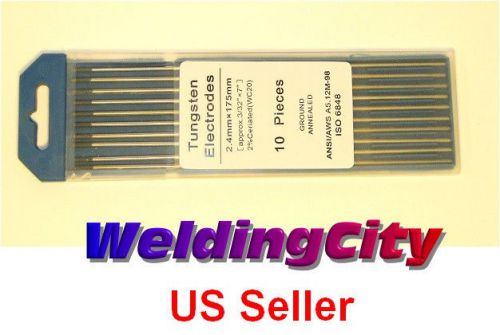 WeldingCity 10-pk 2.0% Ceriated (Grey) 3/32x7 TIG Welding Tungsten Electrode
