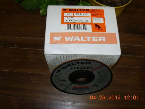 Walter 15L706 7 x 7/8 Flexcut 60 grit disc