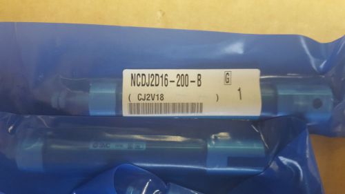 Lot of 2 of SMC NCDJ2D16-200-B Cylinders