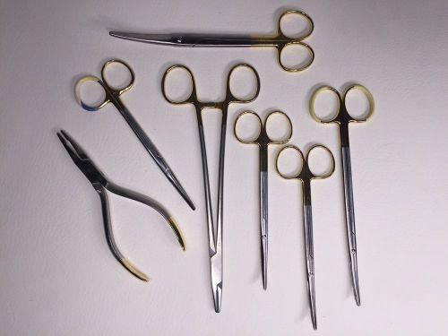 V.Mueller And Codman Vital MAYO Gold Handle Dissecting Scissors