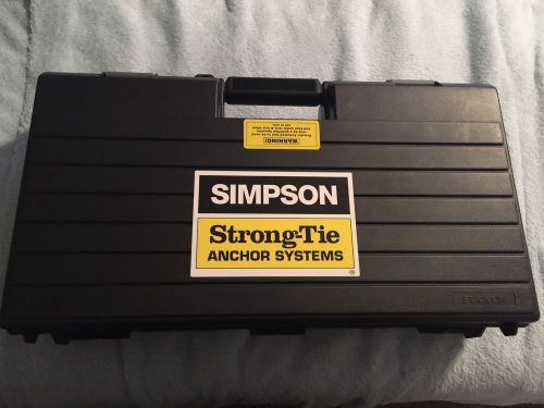 SIMPSON STRONG TIE PT-22 POWDER ACTUATED TOOL KIT NIB FREE SHIPPING
