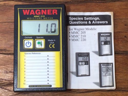 Wagner MMC 210 Hand-Held Digital Wood Moisture Meter